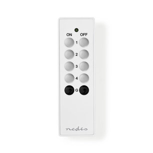 Slimme afstandsbediening - Nedis RF Smart (433.92MHz, 4 kanalen) Slimme afstandsbediening - Nedis RF Smart (433.92MHz, 4 kanalen)