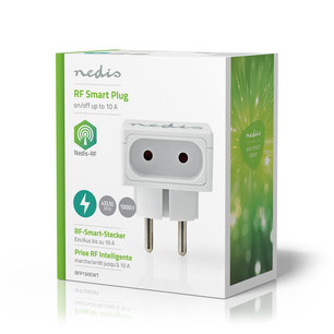 Slimme stekker - Nedis RF Smart (433.92MHz, Aan/uit, 6A) Slimme stekker - Nedis RF Smart (433.92MHz, Aan/uit, 6A)