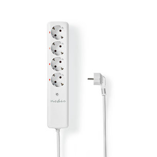 Slimme stekkerdoos - 4-voudig - Nedis RF Smart (433.92MHz, 16A) Slimme stekkerdoos - 4-voudig - Nedis RF Smart (433.92MHz, 16A)