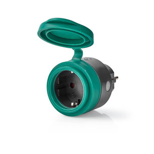 Slimme stekker - Nedis RF Smart (433.92MHz, Aan/uit, IP44, 10A) Slimme stekker - Nedis RF Smart (433.92MHz, Aan/uit, IP44, 10A)