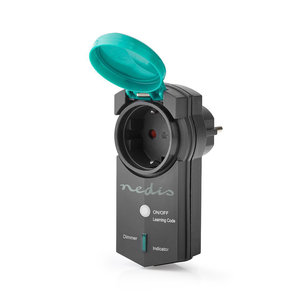 Slimme stekker - Nedis RF Smart (433.92MHz, Dimbaar, IP44, 1.2A) Slimme stekker - Nedis RF Smart (433.92MHz, Dimbaar, IP44, 1.2A)