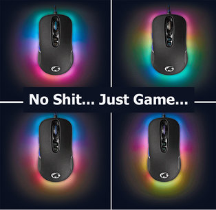 Gaming-muis Met kabel - RGB Verlicht - 4000 dpi - 7 knoppen - 10 miljoen bewegingen Gaming-muis Met kabel - RGB Verlicht - 4000 dpi - 7 knoppen - 10 miljoen bewegingen
