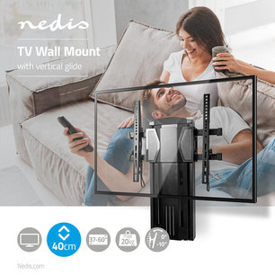 TV Muurbeugel - Verticaal - 37 - 60" - Max. 20 kg - 0° ~ -10° Kantelhoek TV Muurbeugel - Verticaal - 37 - 60" - Max. 20 kg - 0° ~ -10° Kantelhoek