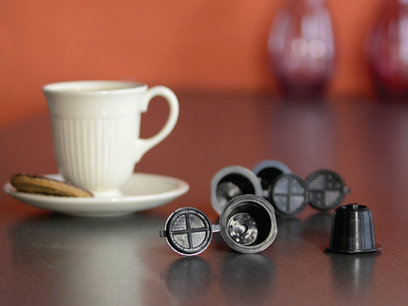Coffeeduck Nespresso-Apparaat Zwart Coffeeduck Nespresso-Apparaat Zwart