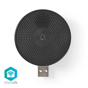 SmartLife Gong Wi-Fi - Accessoire voor deurbellen WIFICDP10GY en WIFICDP20WT - USB Gevoed - 4 Geluiden - USB gevoed - Instelbaar volume SmartLife Gong Wi-Fi - Accessoire voor deurbellen WIFICDP10GY en WIFICDP20WT - USB Gevoed - 4 Geluiden - USB gevoed - Instelbaar volume