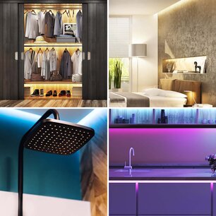 Maak het gezelliger met deze WiFi Slimme ledstrip Full Colour En Warm- tot Koud Maak het gezelliger met deze WiFi Slimme ledstrip Full Colour En Warm- tot Koud