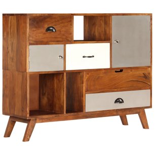 Dressoir 115x35x86 cm massief acaciahout Dressoir 115x35x86 cm massief acaciahout