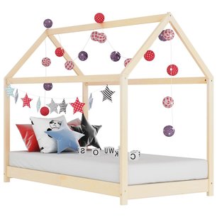 Kinderbedframe massief grenenhout 80x160 cm Kinderbedframe massief grenenhout 80x160 cm