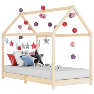 Kinderbedframe massief grenenhout 90x200 cm Kinderbedframe massief grenenhout 90x200 cm