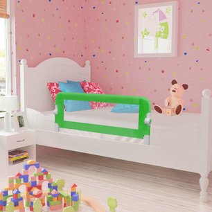 Kinderbedhekjes 2 st 102x42 cm groen Kinderbedhekjes 2 st 102x42 cm groen