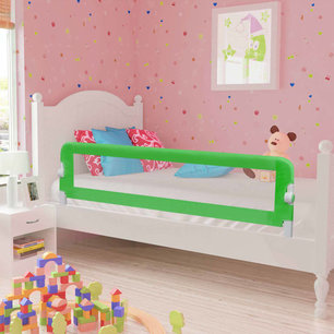 Kinderbedhekjes 2 st 150x42 cm groen Kinderbedhekjes 2 st 150x42 cm groen