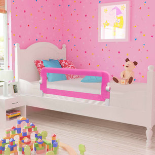 Kinderbedhekjes 2 st 102x42 cm roze Kinderbedhekjes 2 st 102x42 cm roze