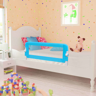 Kinderbedhekjes 2 st 102x42 cm blauw Kinderbedhekjes 2 st 102x42 cm blauw