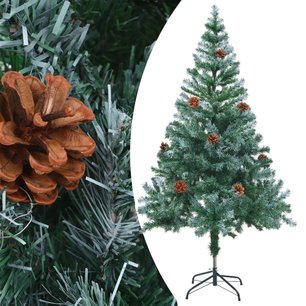Kunstkerstboom met dennenappels 150 cm Kunstkerstboom met dennenappels 150 cm