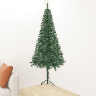 Kunstkerstboom hoek 150 cm PVC groen Kunstkerstboom hoek 150 cm PVC groen
