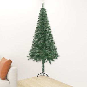 Kunstkerstboom hoek 180 cm PVC groen Kunstkerstboom hoek 180 cm PVC groen