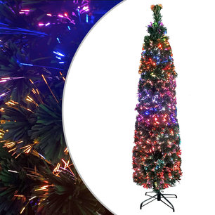 Kunstkerstboom met standaard smal 64 cm glasvezel Kunstkerstboom met standaard smal 64 cm glasvezel