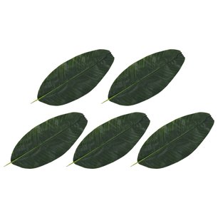 Kunstbladeren banaan 5 st 62 cm groen Kunstbladeren banaan 5 st 62 cm groen