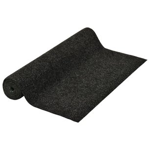 Kunstgras met noppen 2x1 m antracietkleurig Kunstgras met noppen 2x1 m antracietkleurig