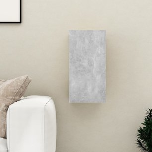 Tv-meubel 30,5x30x60 cm spaanplaat betongrijs Tv-meubel 30,5x30x60 cm spaanplaat betongrijs