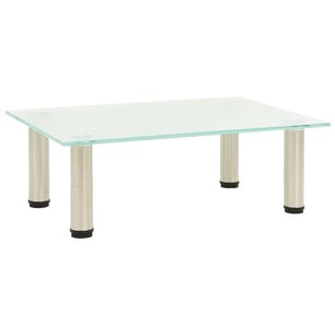 Tv-meubel 40x35x17 cm gehard glas mat Tv-meubel 40x35x17 cm gehard glas mat