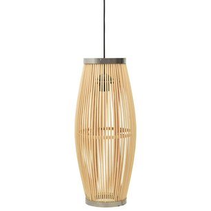 Hanglamp ovaal 40 W E27 21x50 cm wilgen Hanglamp ovaal 40 W E27 21x50 cm wilgen