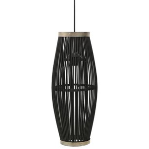 Hanglamp ovaal 40 W E27 21x50 cm wilgen zwart Hanglamp ovaal 40 W E27 21x50 cm wilgen zwart