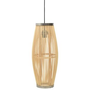 Hanglamp ovaal 40 W E27 23x55 cm wilgen Hanglamp ovaal 40 W E27 23x55 cm wilgen