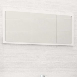 Badkamerspiegel 80x1,5x37 cm spaanplaat hoogglans wit Badkamerspiegel 80x1,5x37 cm spaanplaat hoogglans wit