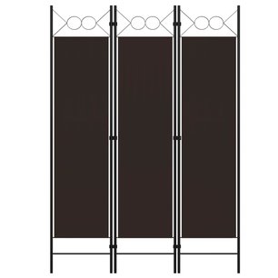 Kamerscherm met 3 panelen 120x180 cm bruin Kamerscherm met 3 panelen 120x180 cm bruin