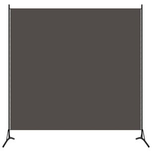 Kamerscherm met 1 paneel 175x180 cm antraciet Kamerscherm met 1 paneel 175x180 cm antraciet
