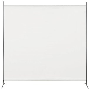 Kamerscherm met 1 paneel 175x180 cm wit Kamerscherm met 1 paneel 175x180 cm wit