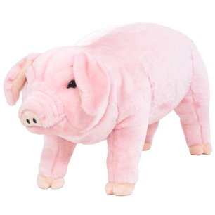 Speelgoedvarken staand XXL pluche roze Speelgoedvarken staand XXL pluche roze