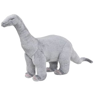 Speelgoeddinosaurus staand XXL pluche grijs Speelgoeddinosaurus staand XXL pluche grijs