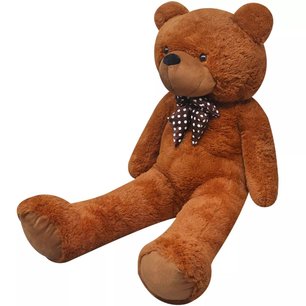 Teddybeer XXL 85 cm zacht pluche bruin Teddybeer XXL 85 cm zacht pluche bruin