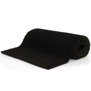 Deurmat 17 mm 100x400 cm kokosvezel zwart Deurmat 17 mm 100x400 cm kokosvezel zwart