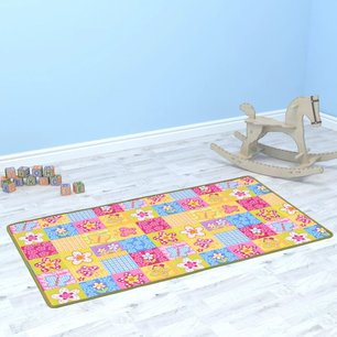 Speelmat 133x180 cm vlinderpatroon lussenpool Speelmat 133x180 cm vlinderpatroon lussenpool