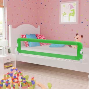 Bedhekje peuter 180x42 cm polyester groen Bedhekje peuter 180x42 cm polyester groen