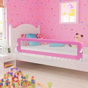 Bedhekje peuter 180x42 cm polyester roze Bedhekje peuter 180x42 cm polyester roze