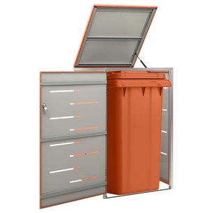 Containerberging enkel 69x77,5x115 cm roestvrij staal Containerberging enkel 69x77,5x115 cm roestvrij staal