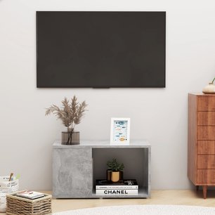 Tv-meubel 60x24x32 cm spaanplaat betongrijs Tv-meubel 60x24x32 cm spaanplaat betongrijs