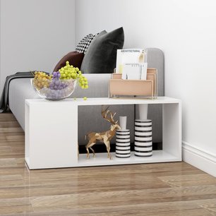 Tv-meubel 80x24x32 cm spaanplaat wit Tv-meubel 80x24x32 cm spaanplaat wit