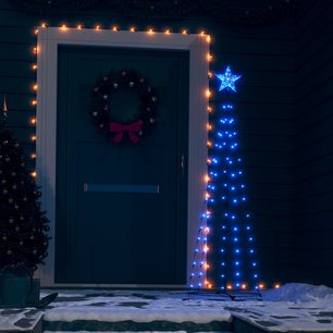 Kegelkerstboom 70 LED's 50x120 cm blauw Kegelkerstboom 70 LED's 50x120 cm blauw
