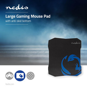 Gaming-muismat - Anti-slip en waterproof onderkant - 287 x 244mm Gaming-muismat - Anti-slip en waterproof onderkant - 287 x 244mm
