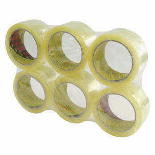 Scotch® Dozensluittape - Transparant, 44 mm 66 m. - 6 rollen Scotch® Dozensluittape - Transparant, 44 mm 66 m. - 6 rollen