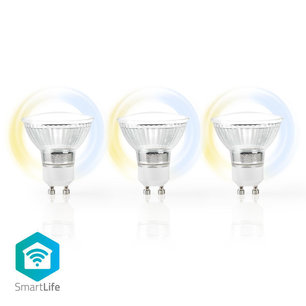 SmartLife LED Bulb Wi-Fi | GU10 | 400 lm | 5 W | Koel Wit / Warm Wit | 2700 - 6500 K | Energieklasse: A+ | Androidâ„¢ / IOS | PAR16 SmartLife LED Bulb Wi-Fi | GU10 | 400 lm | 5 W | Koel Wit / Warm Wit | 2700 - 6500 K | Energieklasse: A+ | Androidâ„¢ / IOS | PAR16