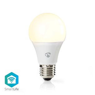 SmartLife LED Lamp | Wi-Fi | E27 | 800 lm | 9 W | Warm Wit | 2700 K | Energieklasse: A+ | Androidâ„¢ / IOS | A60 SmartLife LED Lamp | Wi-Fi | E27 | 800 lm | 9 W | Warm Wit | 2700 K | Energieklasse: A+ | Androidâ„¢ / IOS | A60