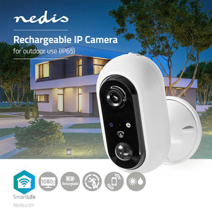 SmartLife Camera voor Buiten Wi-Fi - Full HD 1080p - Max. batterijduur: 4 maanden - Cloud / MicroSD - Bewegingssensor - Nachtzicht SmartLife Camera voor Buiten Wi-Fi - Full HD 1080p - Max. batterijduur: 4 maanden - Cloud / MicroSD - Bewegingssensor - Nachtzicht