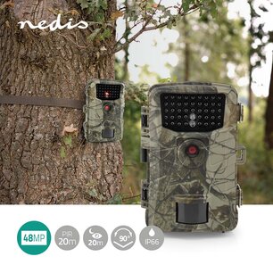 Wildcamera 4K@10fps - 48.0 MPixel - 4 MPixel CMOS - IP66 - Zwart No-Glow IR - Nachtzicht - Kijkhoek: 90 ° - Bewegingssensor - Detectiehoek: 60 ° - Detectiebereik: 20.0 m - Scherm grootte: 2.3 " - LCD-Scherm - Bruin / Groen Wildcamera 4K@10fps - 48.0 MPixel - 4 MPixel CMOS - IP66 - Zwart No-Glow IR - Nachtzicht - Kijkhoek: 90 ° - Bewegingssensor - Detectiehoek: 60 ° - Detectiebereik: 20.0 m - Scherm grootte: 2.3 " - LCD-Scherm - Bruin / Groen