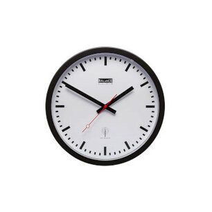 Zendergestuurde Wandklok 30 cm Analoog Wit / Zwart Zendergestuurde Wandklok 30 cm Analoog Wit / Zwart